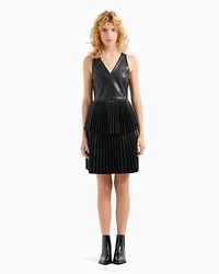 Short pleated dress