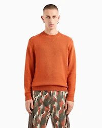 yarn crewneck sweater