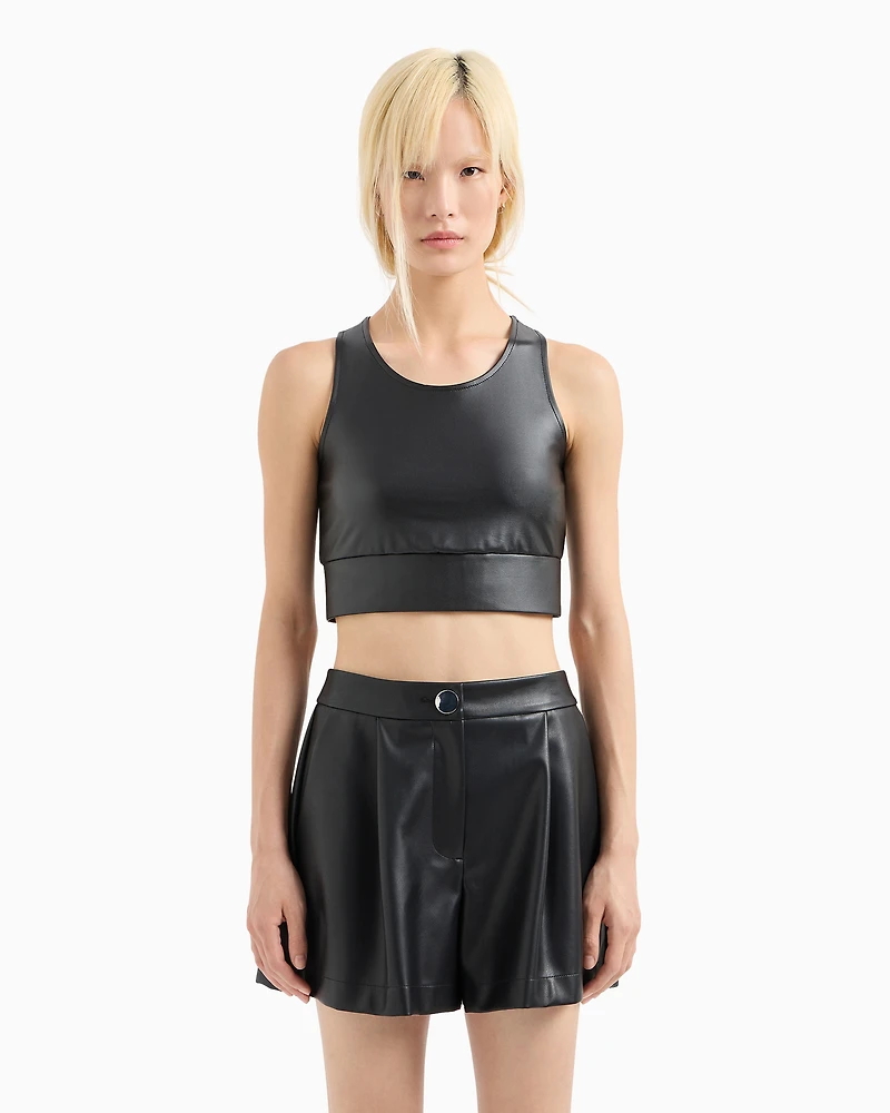 ASV Fabric Contrast Button Shorts