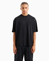 Relaxed fit cotton T-shirt with ASV logo