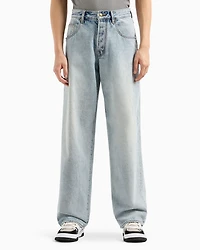 J83 Baggy Fit Jeans Light Indigo Denim