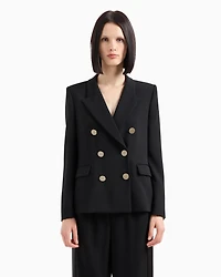 Single-breasted jacket with two buttons