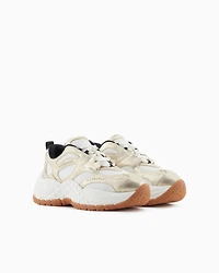 Chunky sneakers with metal details