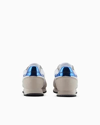 Microfiber sneakers with logo