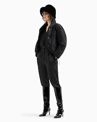ASV Satin Pleated Trousers