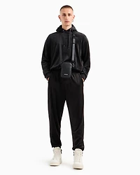 Velour hoodie