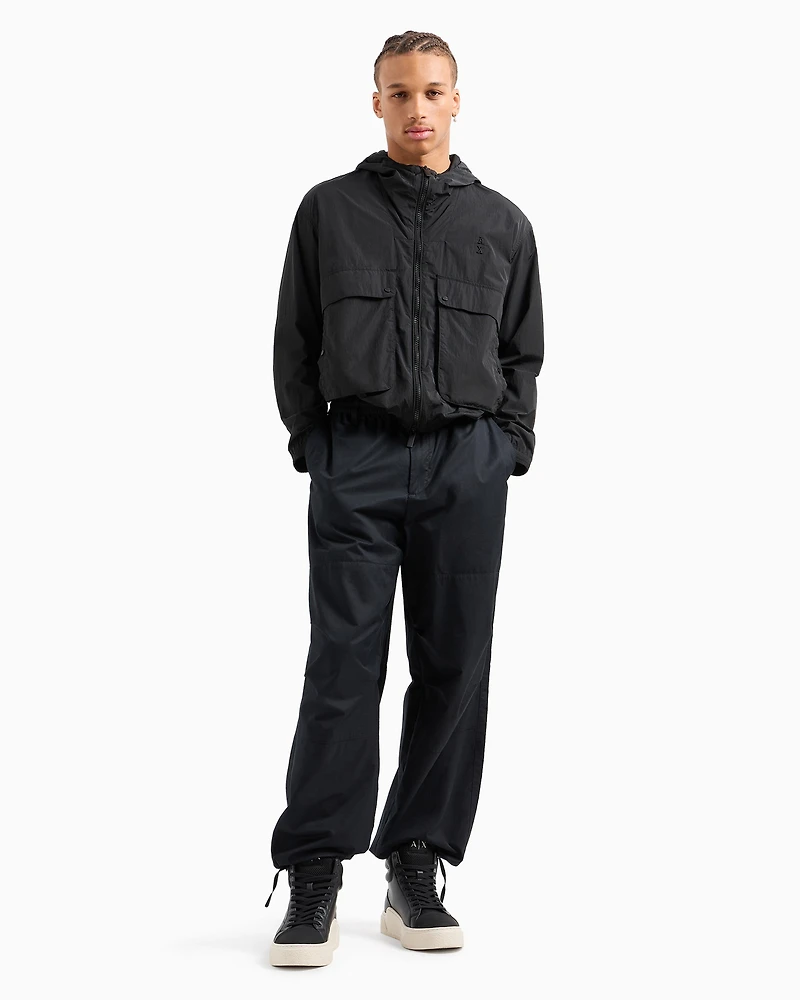 Relaxed fit cotton T-shirt with ASV logo