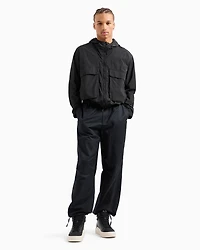 Relaxed fit cotton T-shirt with ASV logo