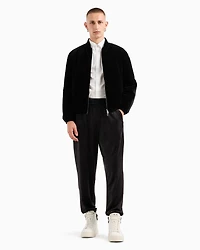 Regular fit cotton dobby shirt