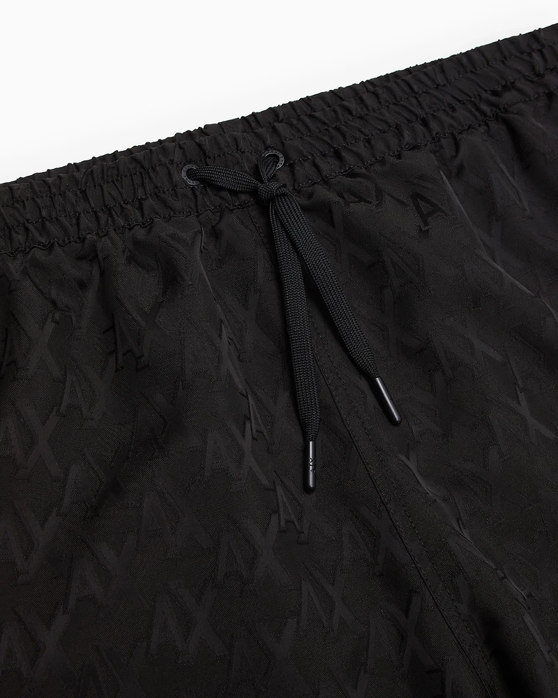 Monogram fabric boxer costume