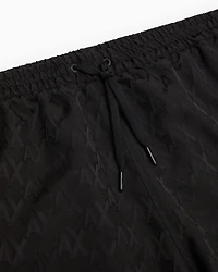 Monogram fabric boxer costume