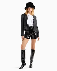 Shorts covered sequins