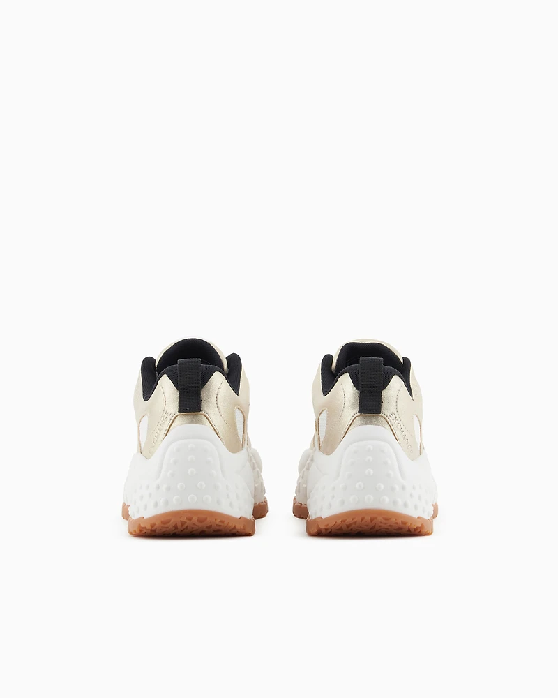 Chunky sneakers with metal details