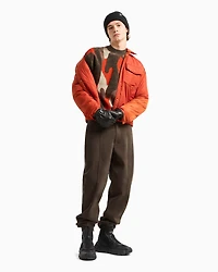 Camouflage Chenille Crewneck Sweater