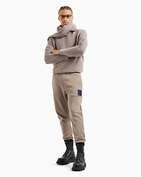 A Line Logo Striped Crewneck Sweater