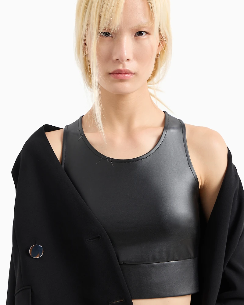 Top coated fabric