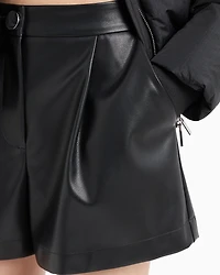 ASV Fabric Contrast Button Shorts