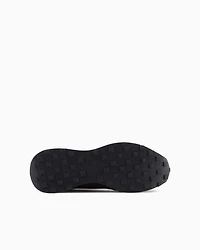 Sneakers with tone-on-tone inserts