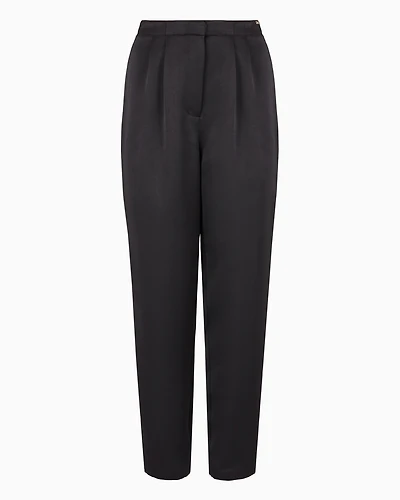 ASV Satin Pleated Trousers