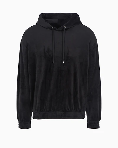 Velour hoodie