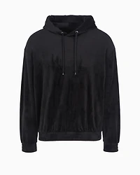 Velour hoodie