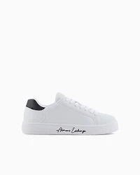 Sneakers with signature logo on the sole