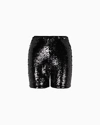 Shorts covered sequins