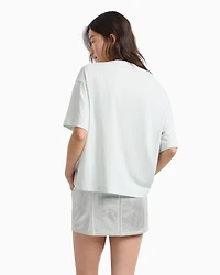Relaxed fit T-shirt with ASV print
