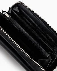 Wallet with external pocket