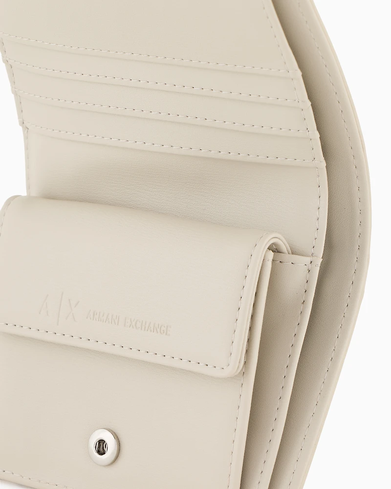 Small wallet with ASV logo
