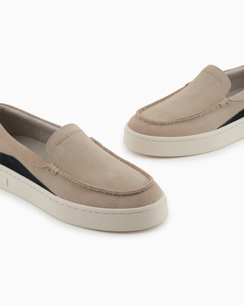 Suede Slip On