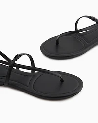Flip flops with strap