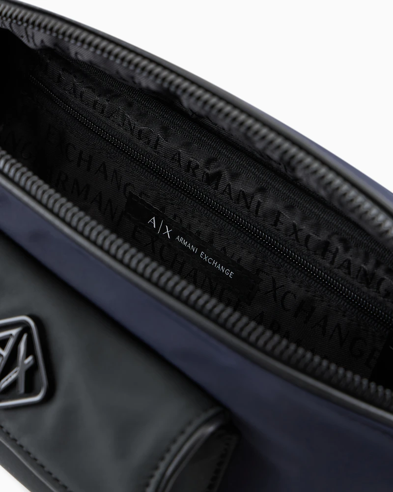 Bum bag with small external pocket