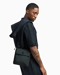 Shoulder bag with logo on the front