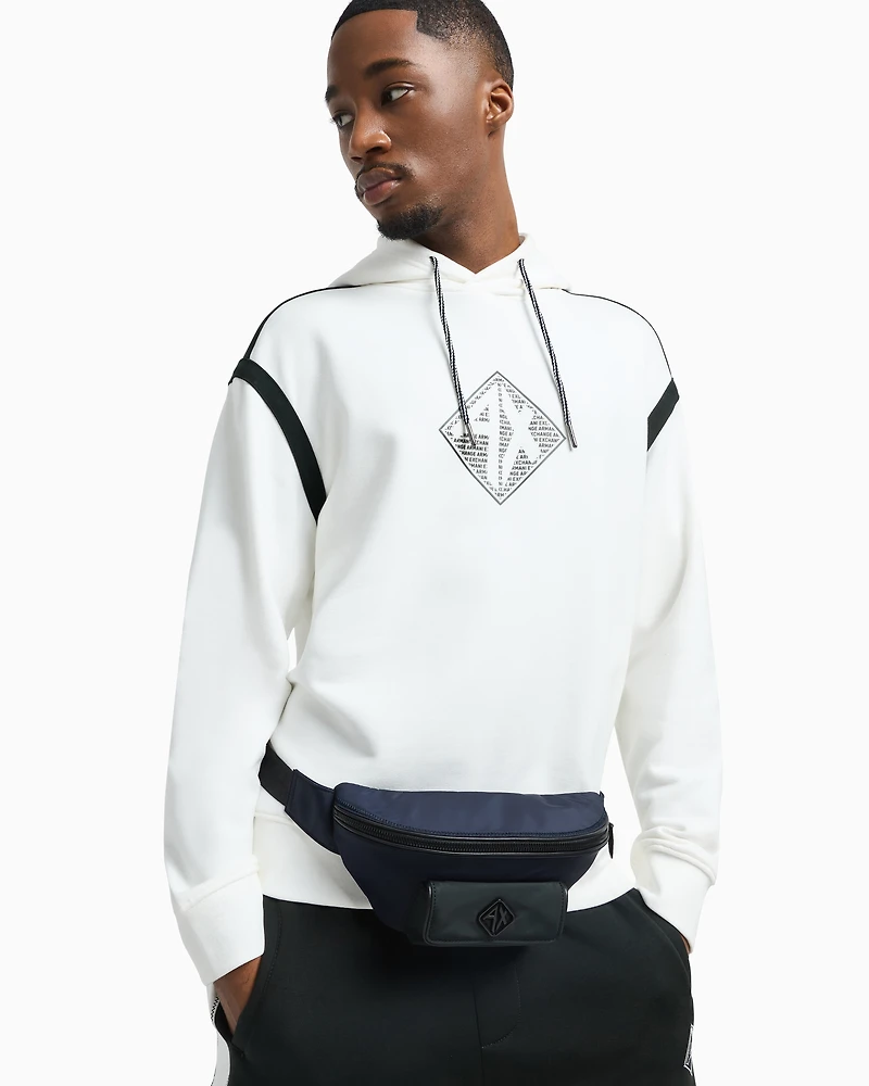Bum bag with small external pocket