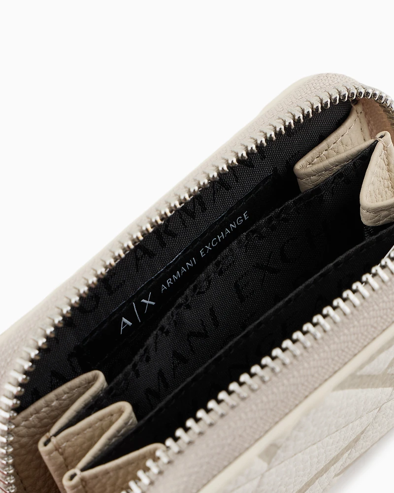 Wallet on chain with allover logo