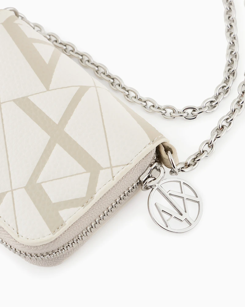 Wallet on chain with allover logo
