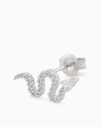 Emporio Armani -  Sterling Silver Stud Earrings, Woman, Multicoloured, Size: TU