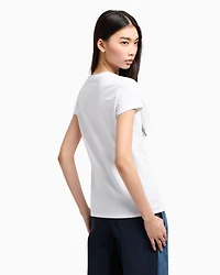 Slim fit T-shirt with logo