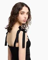 Longuette dress viscose