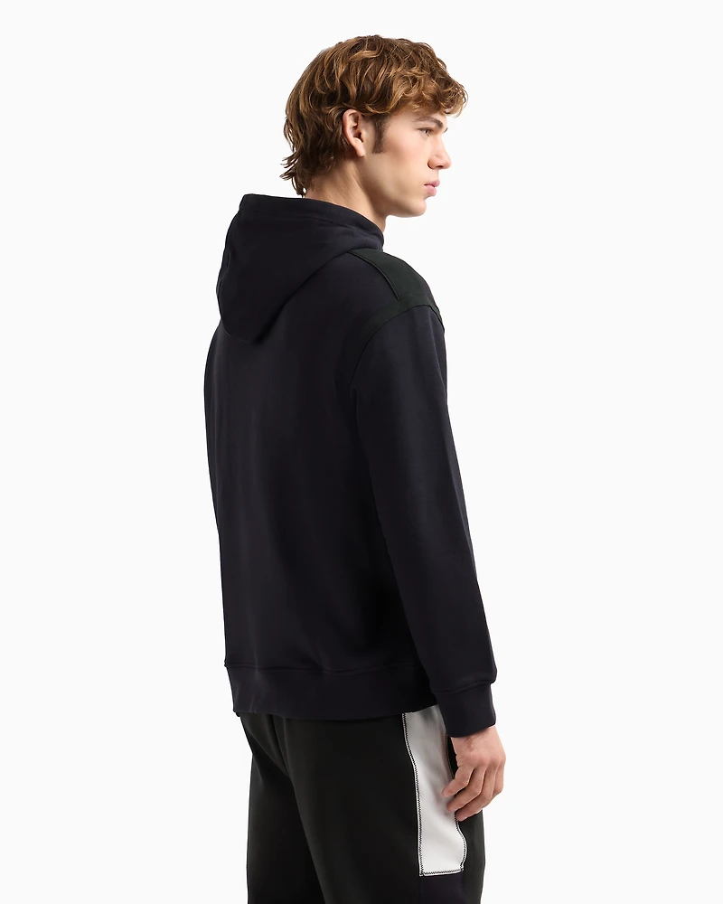 Hoodie with maxi logo on the chest