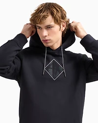 Hoodie with maxi logo on the chest