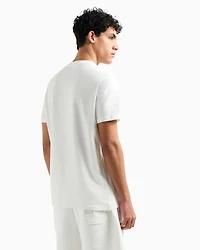 Regular fit T-shirt with embossed logo