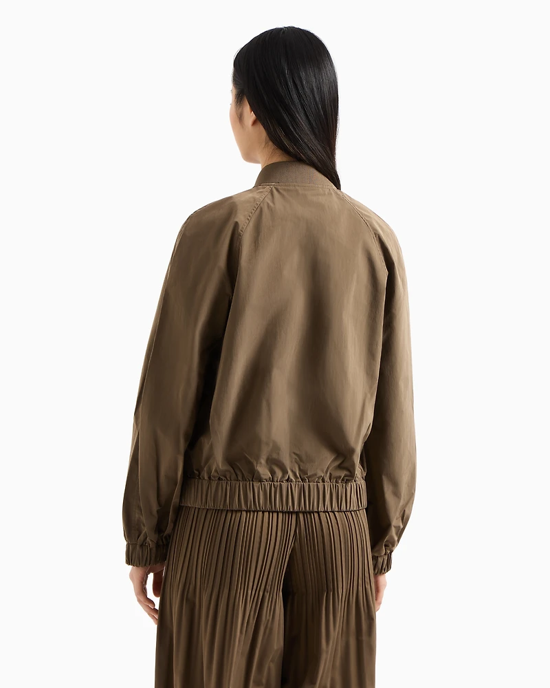 Bomber jacket laminated fabric