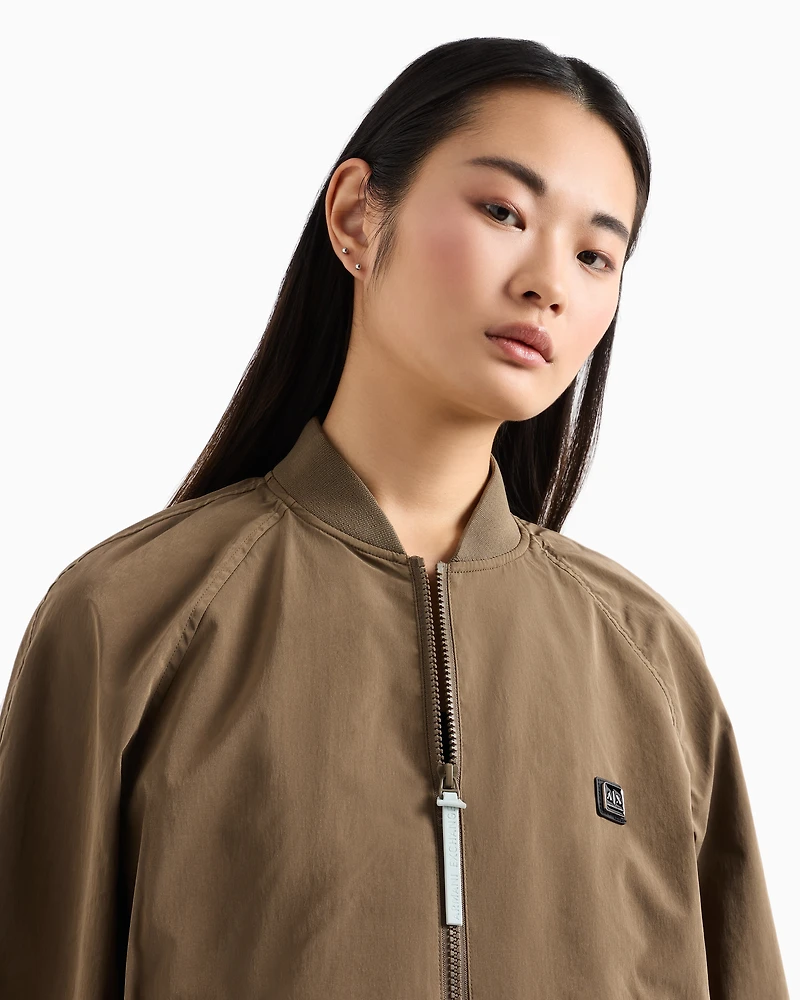 Bomber jacket laminated fabric