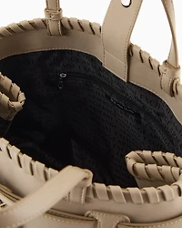 Large shoulder bag with ASV logo detail
