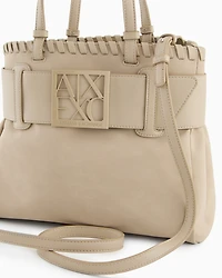 Handbag with ASV logo detail