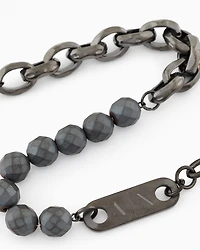  Gunmetal Hematite Chain Bracelet