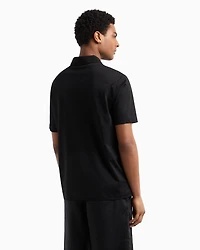 Regular fit polo shirt mercerised cotton