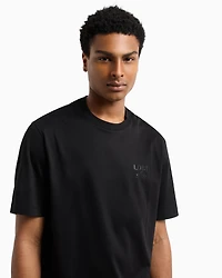 Regular fit T-shirt with print on the chest